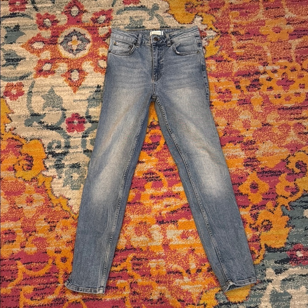 Classic Blue Anine Bing Skinny Jeans